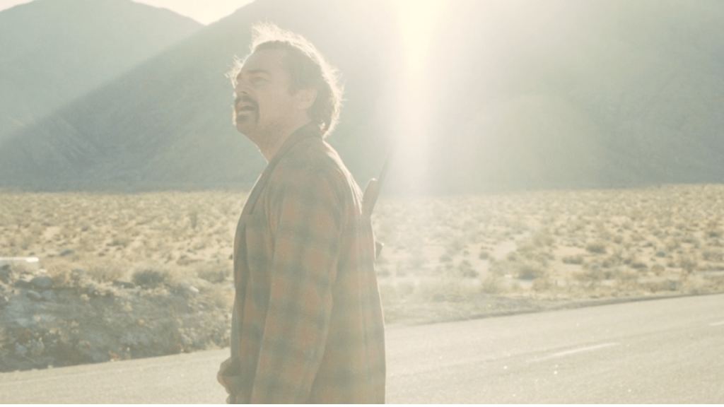 Clip screenshot from upcoming Leonardo DiCaprio movie